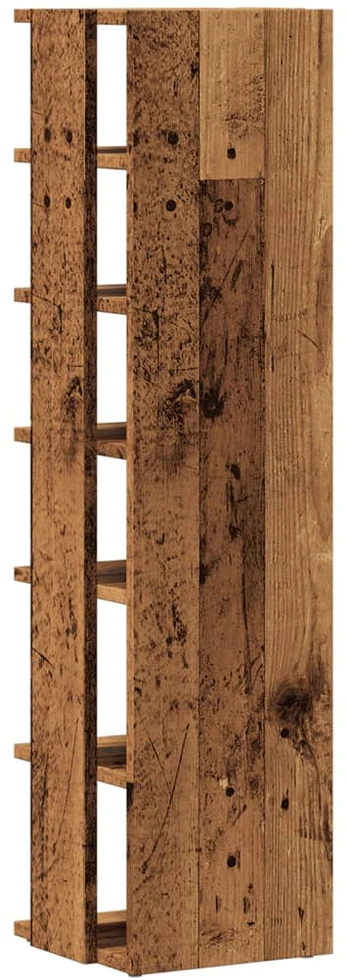 Spintelės batams, 2vnt., medienos, 28x27x102cm apdirbta mediena