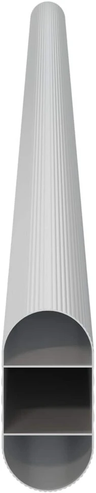 Spintos strypas 2 vnt. Sidabro 472 x 15 x 29 mm