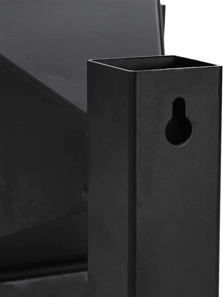 Šratų gaudyklė Juoda 17,5 x 17,5 x 17 cm Plienas