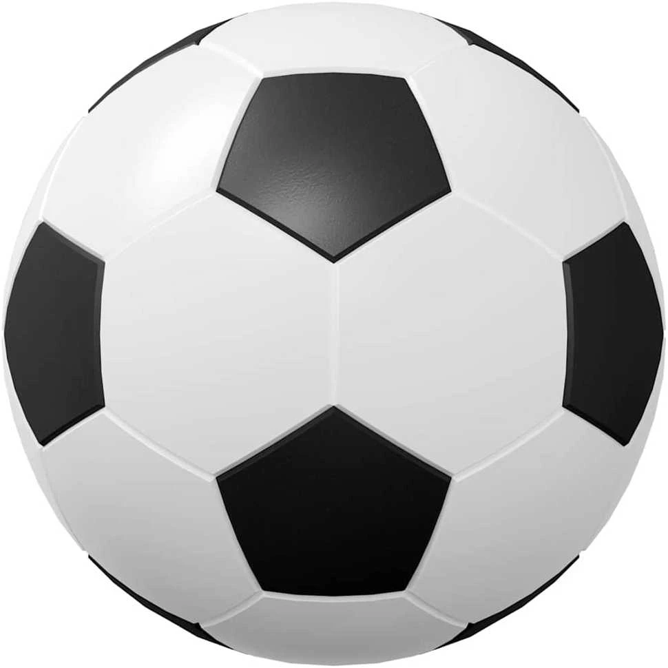 Stalo futbolai 12 vnt. Balta 3,6 x 3,6 cm Polipropilenas