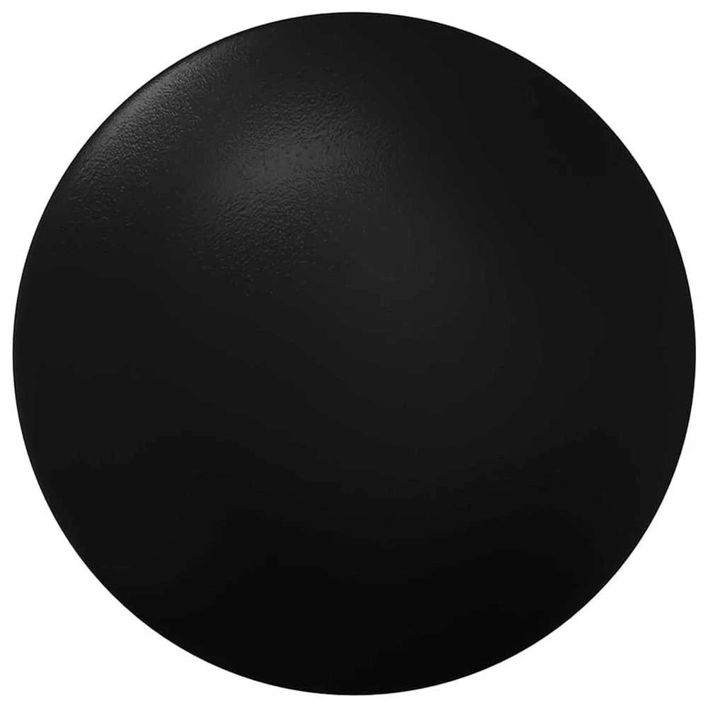 Stalo futbolo galiniai dangteliai 10 vnt. Juoda PP