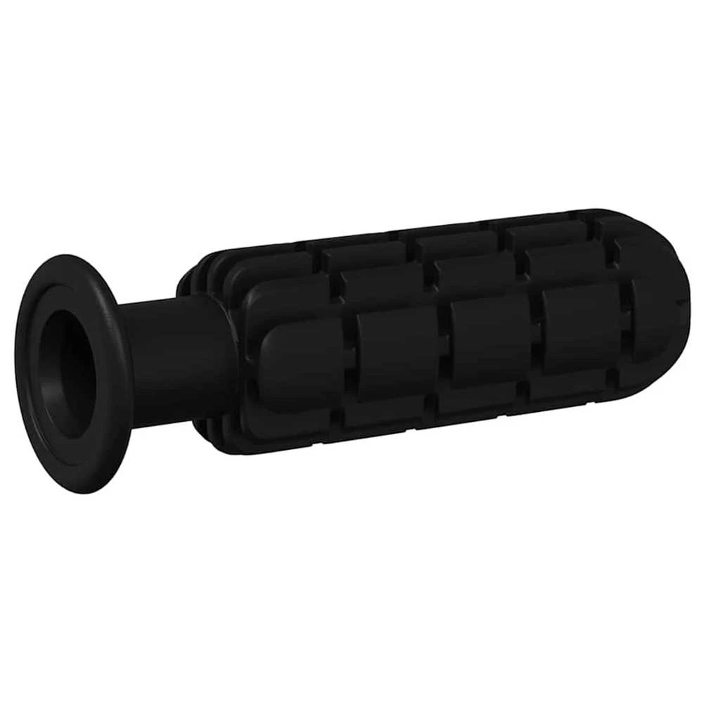 Stalo futbolo rankenos 10 vnt. Juodas 2,8 x 2,8 x 9,3 cm PP