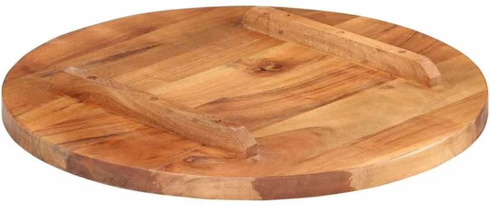 Stalviršis, 50cm, akacijos medienos masyvas, apskritas, 25–27mm