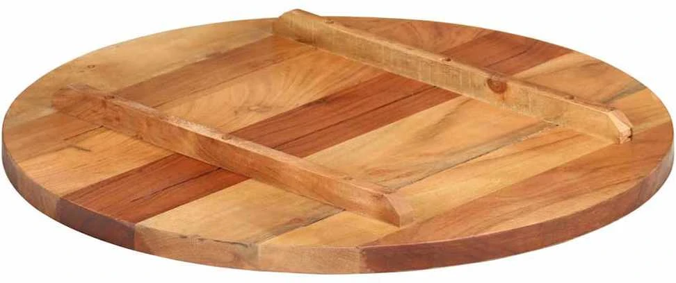 Stalviršis, 60cm, akacijos medienos masyvas, apskritas, 25–27mm