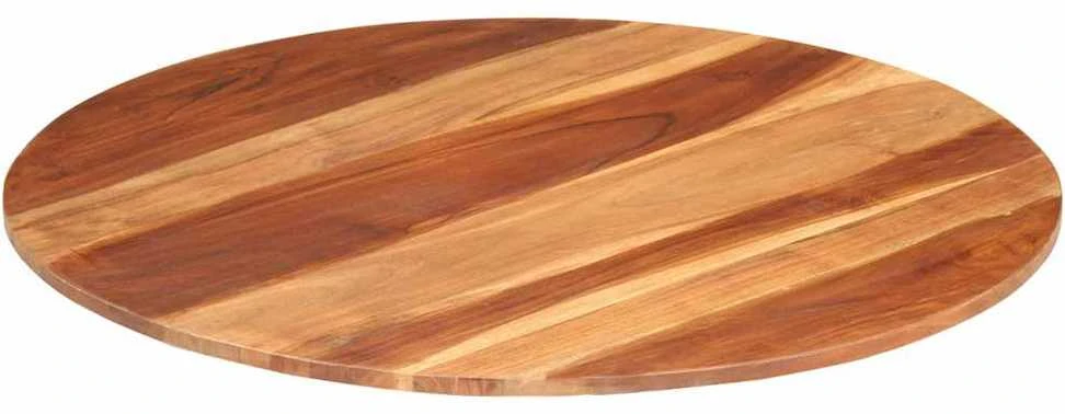 Stalviršis, 80cm, akacijos medienos masyvas, apskritas, 15–16mm