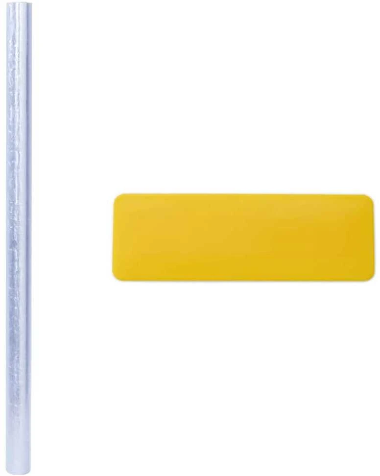 Elektrostatinė langų plėvelė Skaidrus 90 x 2000 cm PVC