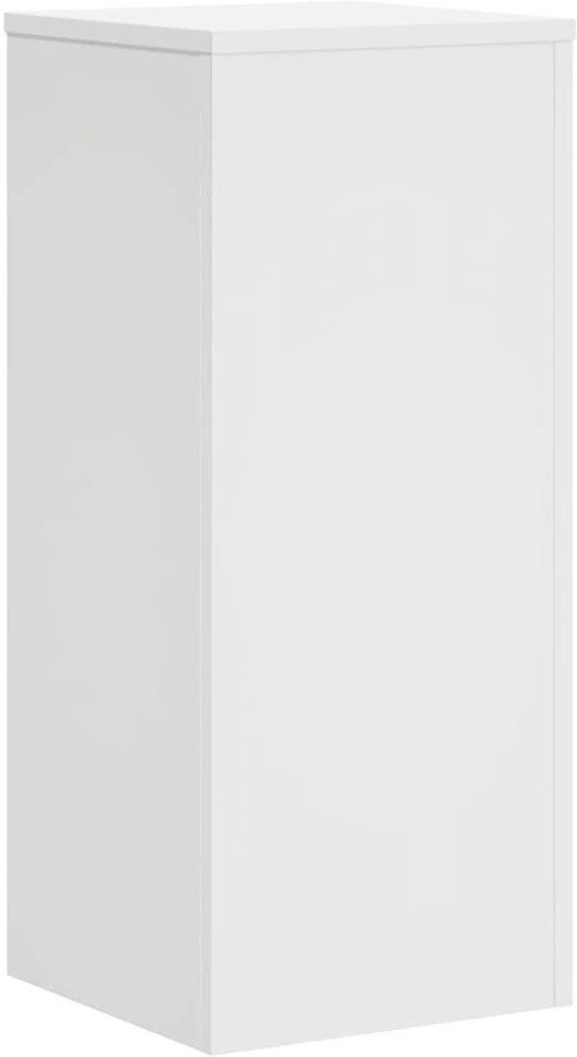 Stovai augalams, 2vnt., balti, 30x30x70cm, apdirbta mediena