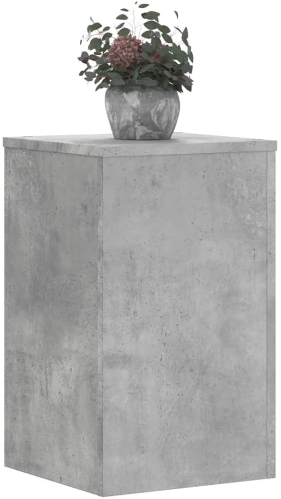 Stovai augalams, 2vnt., betono, 30x30x50cm, apdirbta mediena