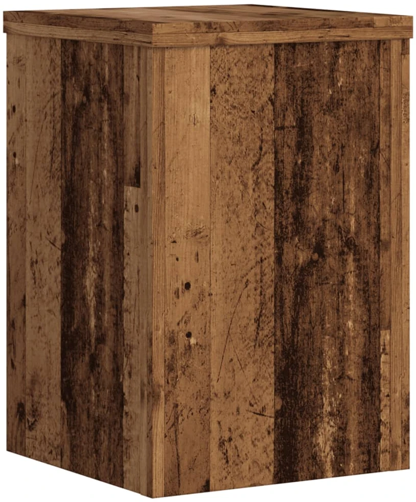 Stovai augalams, 2vnt., sendintos medienos, 25x25x35cm, mediena