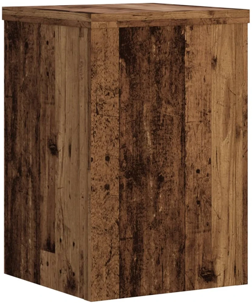 Stovai augalams, 2vnt., sendintos medienos, 25x25x35cm, mediena