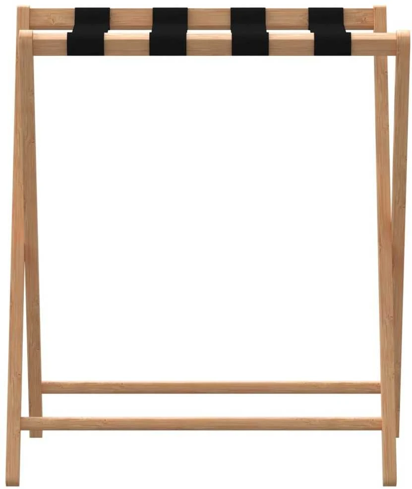 Kelioninis Stovas lagaminui, 68,5x38x58cm, bambukas