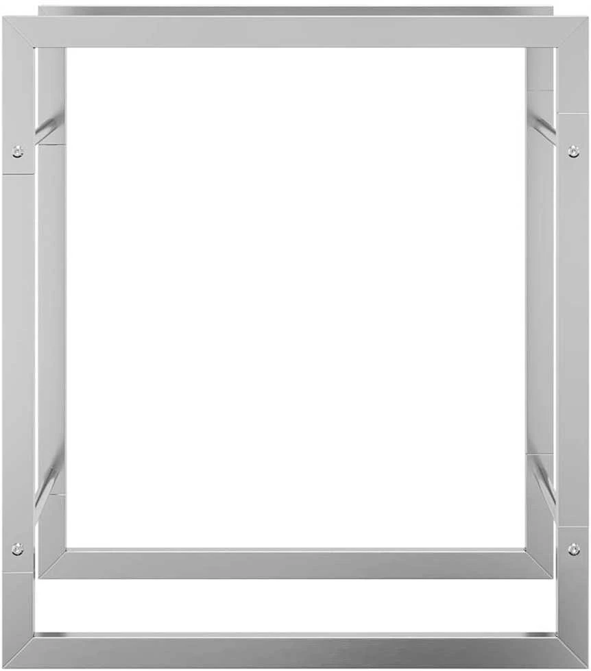 Stovas malkoms, 50x28x56cm, nerūdijantis plienas