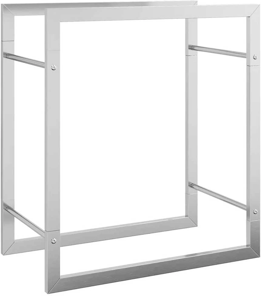 Stovas malkoms, 50x28x56cm, nerūdijantis plienas