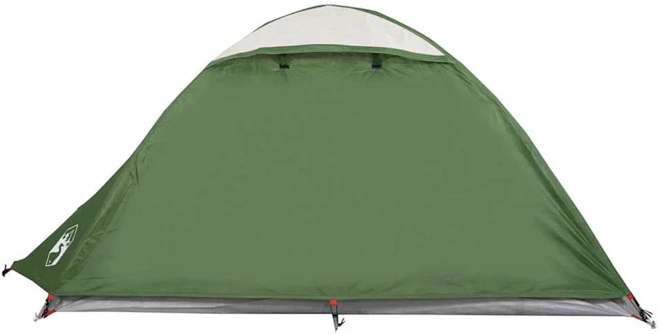 Stovyklavimo palapinė, žalia, dvivietė, kupolinė