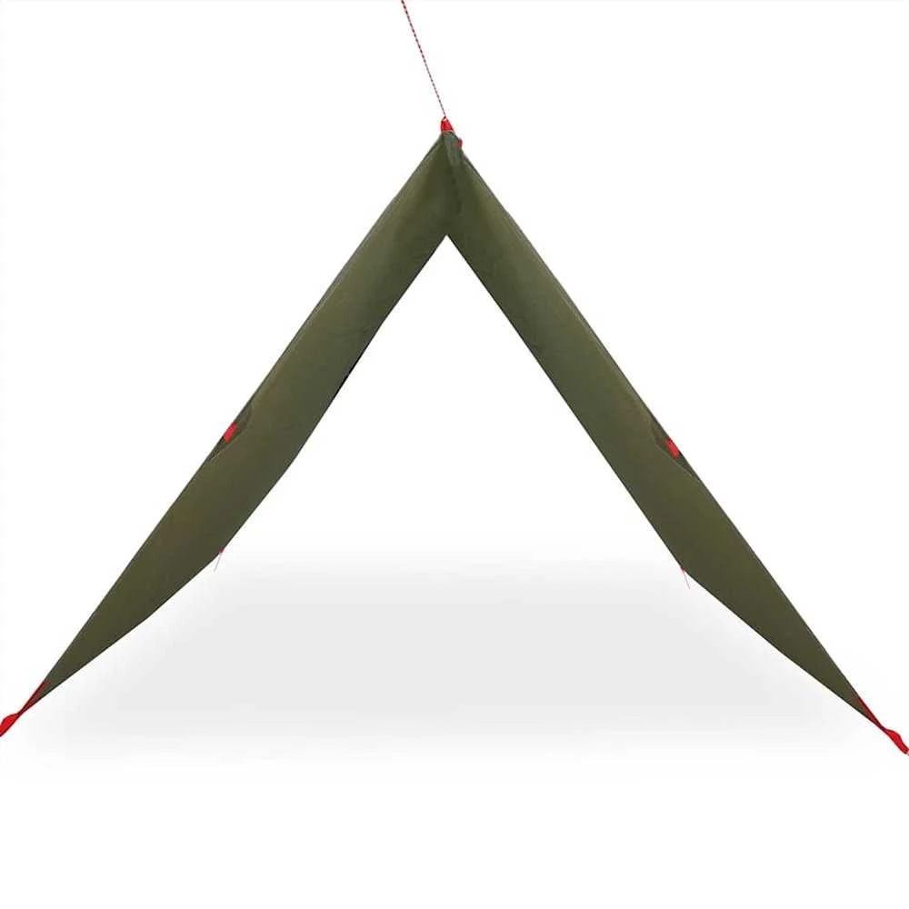 Stovyklavimo tentas, alyvuogių, 306x306cm, atsparus vandeniui