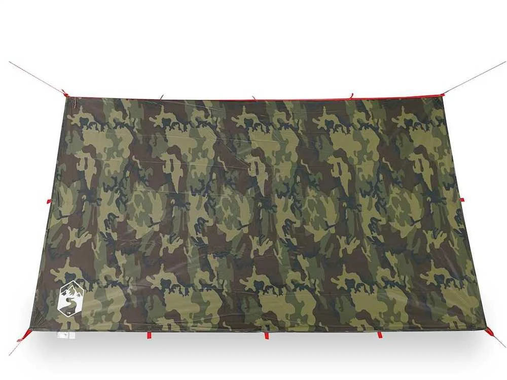 Stovyklavimo tentas, kamufliažinis, 306x306cm