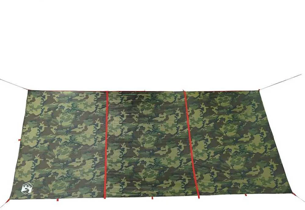 Stovyklavimo tentas, kamufliažinis, 451x420cm