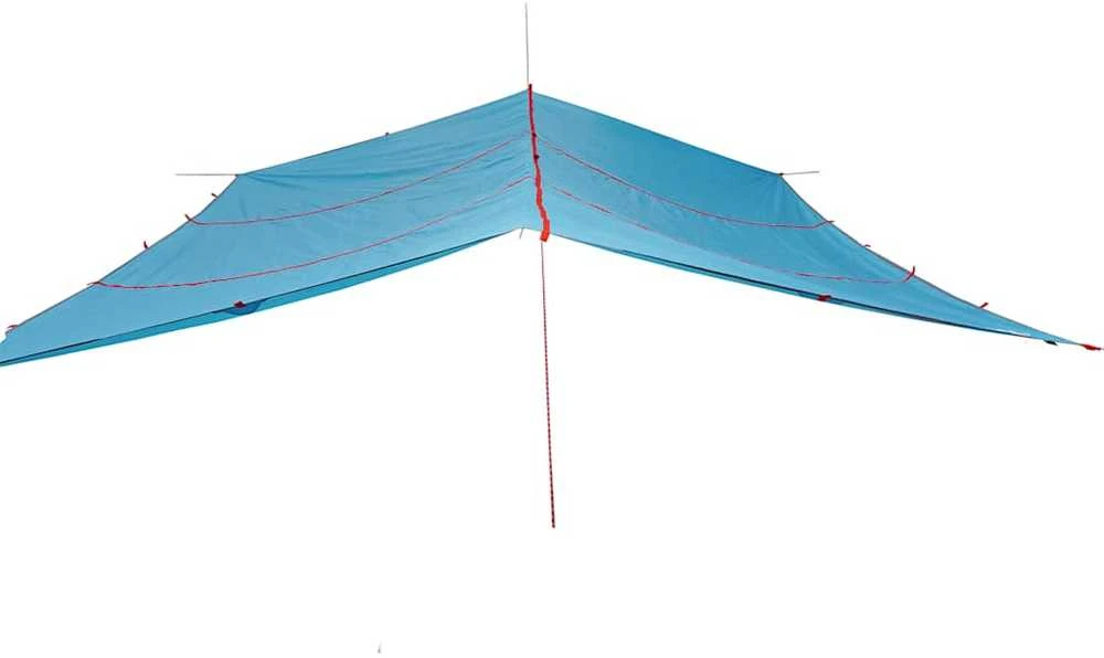 Stovyklavimo tentas, mėlynas, 420x440cm, atsparus vandeniui