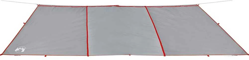 Stovyklavimo tentas, pilkas ir oranžinis, 420x440cm