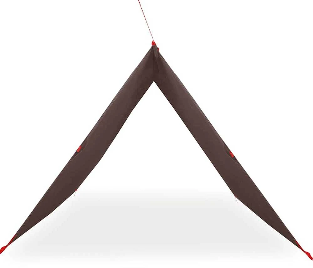 Stovyklavimo tentas, rudas, 366x306cm, atsparus vandeniui
