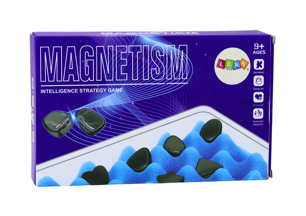 Lean Toys Strateginis stalo žaidimas su magnetiniais akmenimis