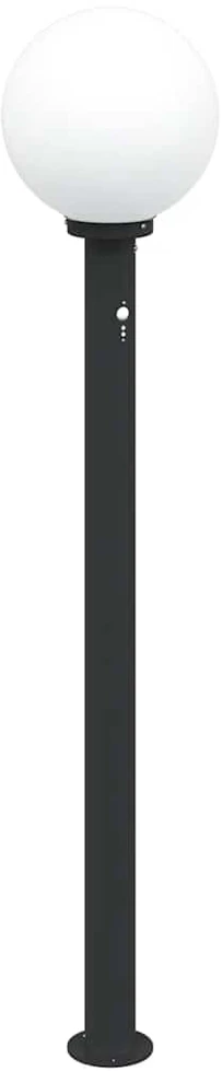Pakabinamas šviestuvas Stulpeliniai šviestuvai su jutikliu, 3 vnt., 120 cm, juodi, IP44