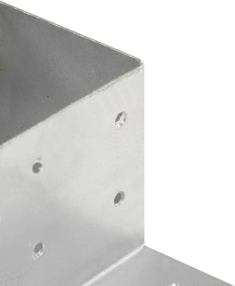 Stulpų sujungimai, 4vnt., 81x81mm, metalas, L formos