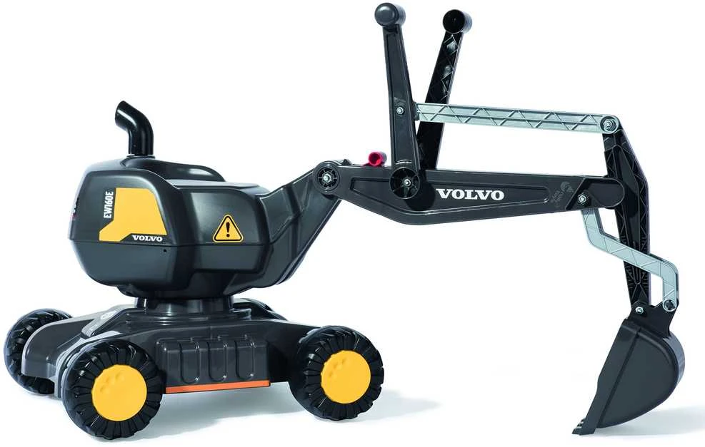 Rolly Toys Volvo Žemės Kasimo Mašina RollyDigger Su Valdymo Svirtimis