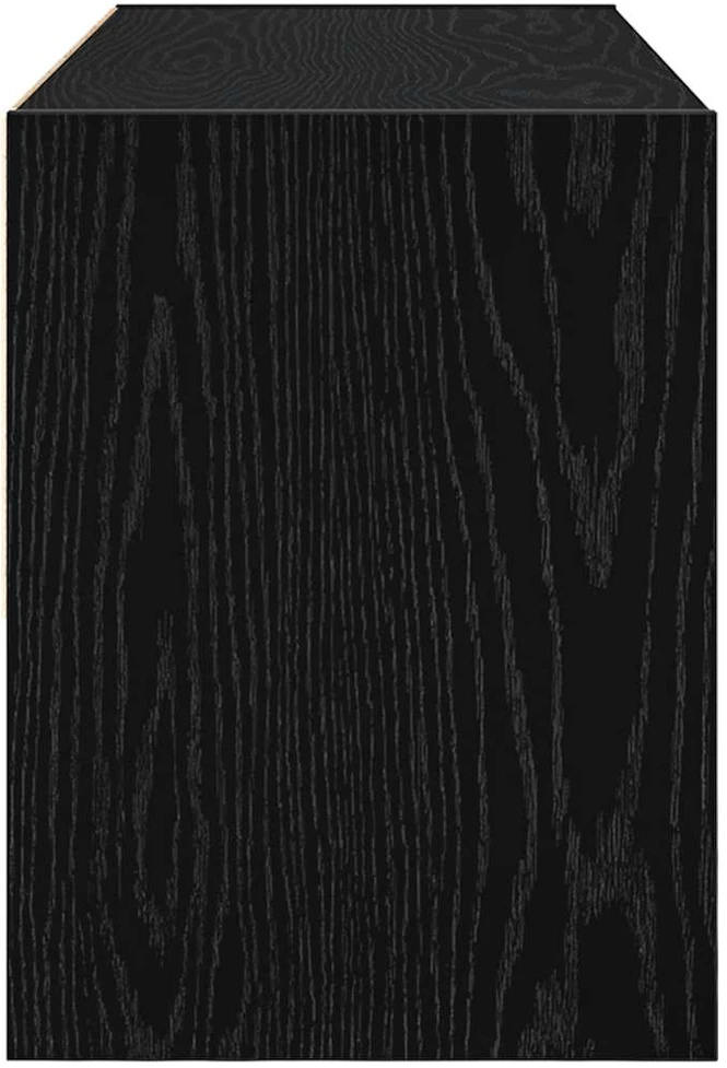 Sukraun. batų lentyna, juodas, 89,5x30x40 cm