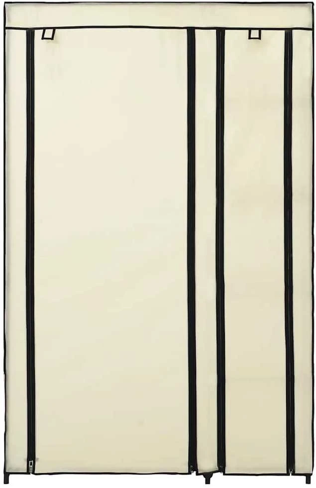 Sulanks. drab. spintos, 2vnt., krem. sp., 110x45x175cm, audinys
