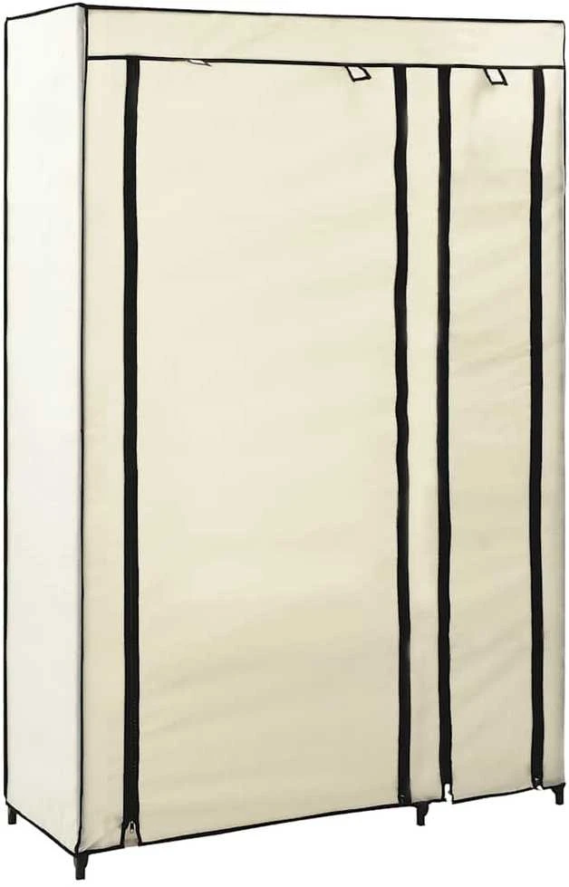 Sulanks. drab. spintos, 2vnt., krem. sp., 110x45x175cm, audinys
