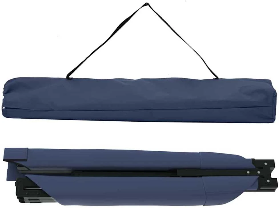 Sulankstoma Kempingo Lova 2 vnt. Mėlyna 210 x 80 x 46 cm