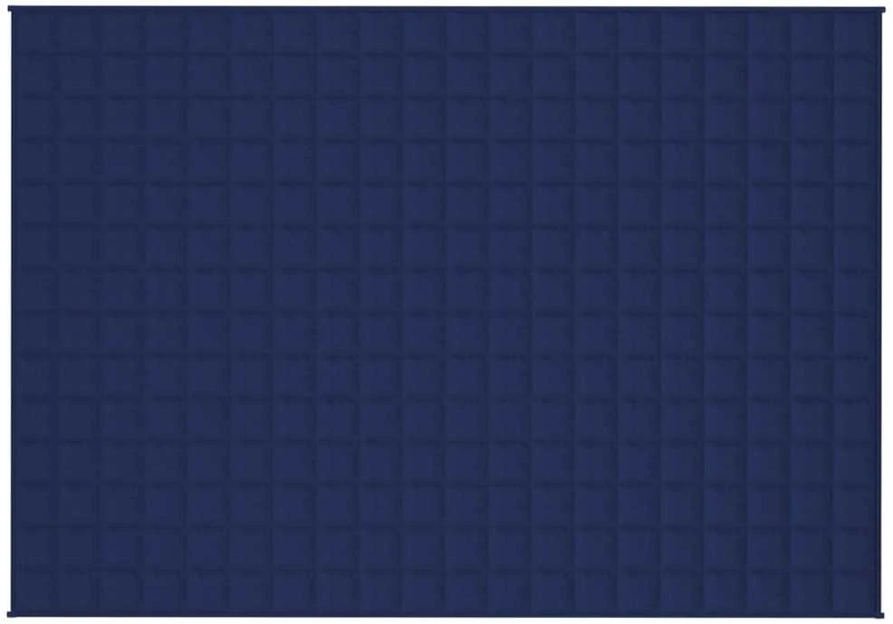 Sunki antklodė, mėlynos spalvos, 137x200cm, audinys, 6kg
