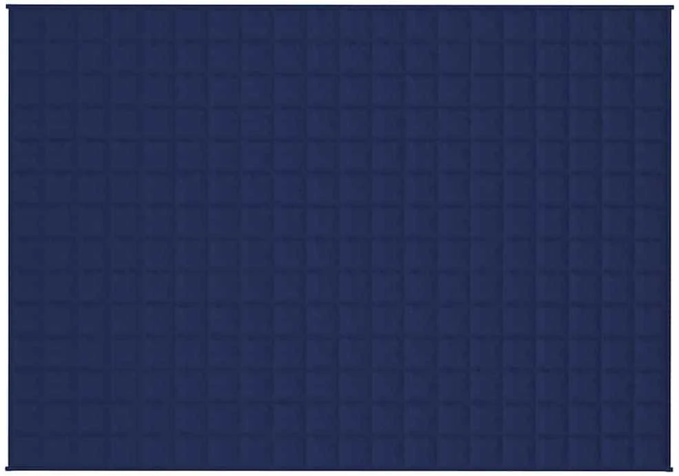 Sunki antklodė, mėlynos spalvos, 138x200cm, audinys, 10kg