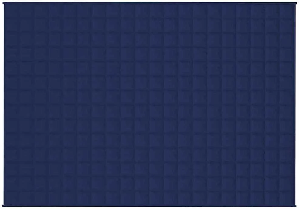 Sunki antklodė, mėlynos spalvos, 138x200cm, audinys, 6kg