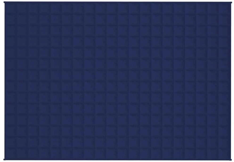 Sunki antklodė, mėlynos spalvos, 140x200cm, audinys, 6kg