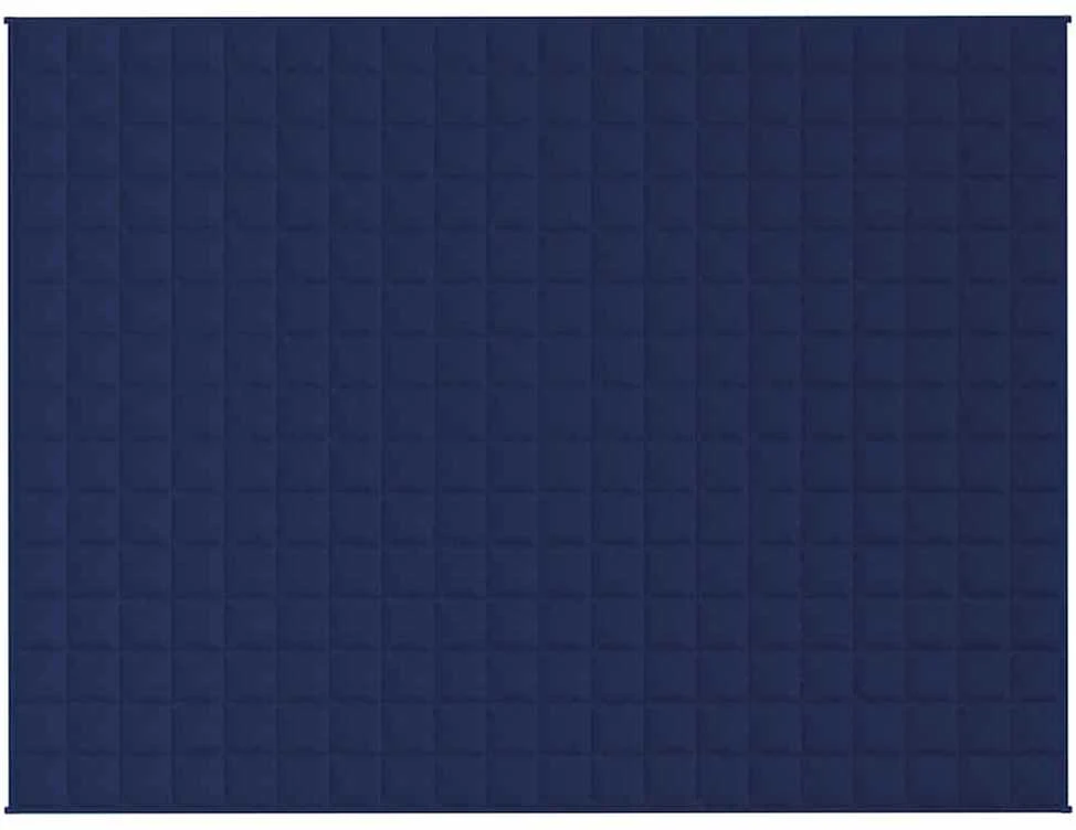 Sunki antklodė, mėlynos spalvos, 150x200cm, audinys, 11kg