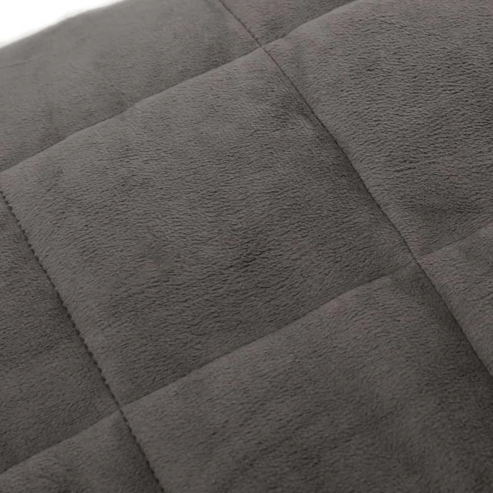 Sunki antklodė, pilkos spalvos, 152x203cm, audinys, 7kg