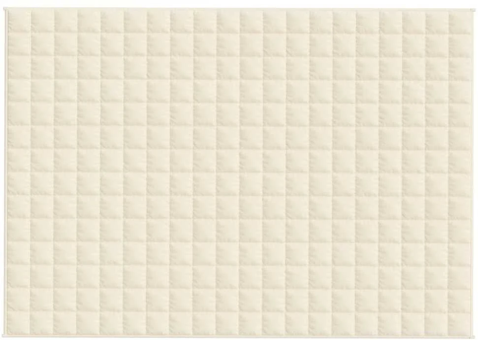 Sunki antklodė, šviesi kreminė, 138x200cm, audinys, 10kg