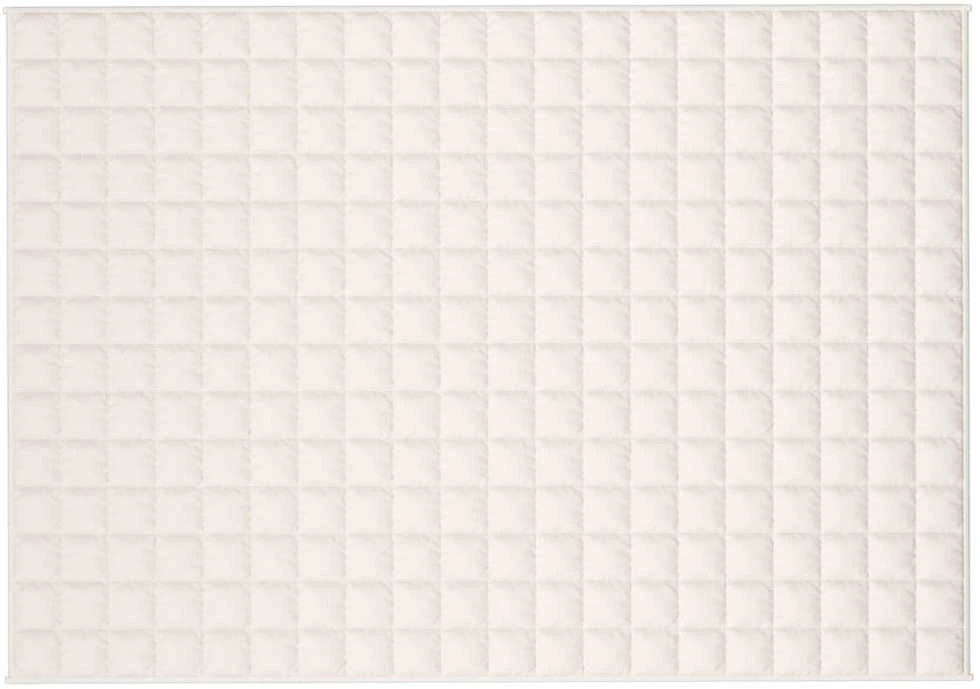 Sunki antklodė, šviesi kreminė, 138x200cm, audinys, 10kg