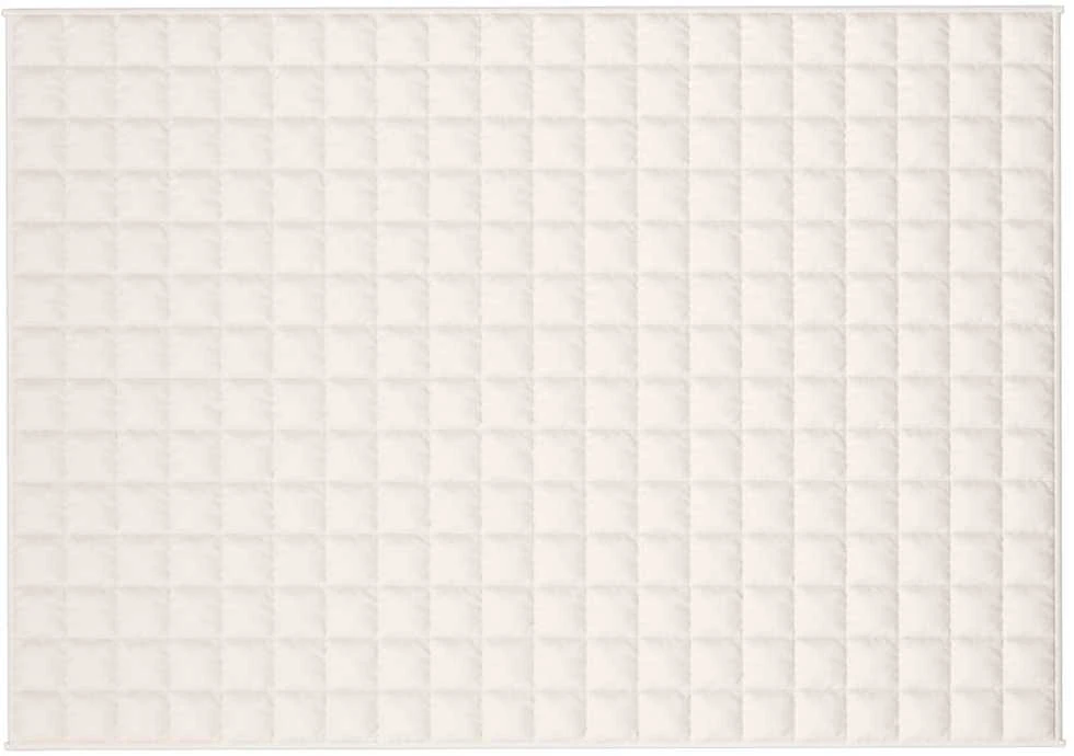 Sunki antklodė, šviesi kreminė, 140x200cm, audinys, 10kg