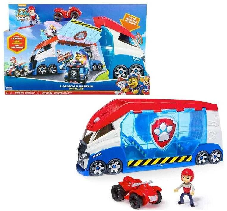 Žaislinė mašinėlė SPIN Paw Patrol Patroller Launch and Rescue Patroller, 6069338