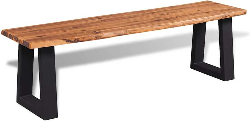 Suoliukas, masyvi akacijos mediena, 145 cm