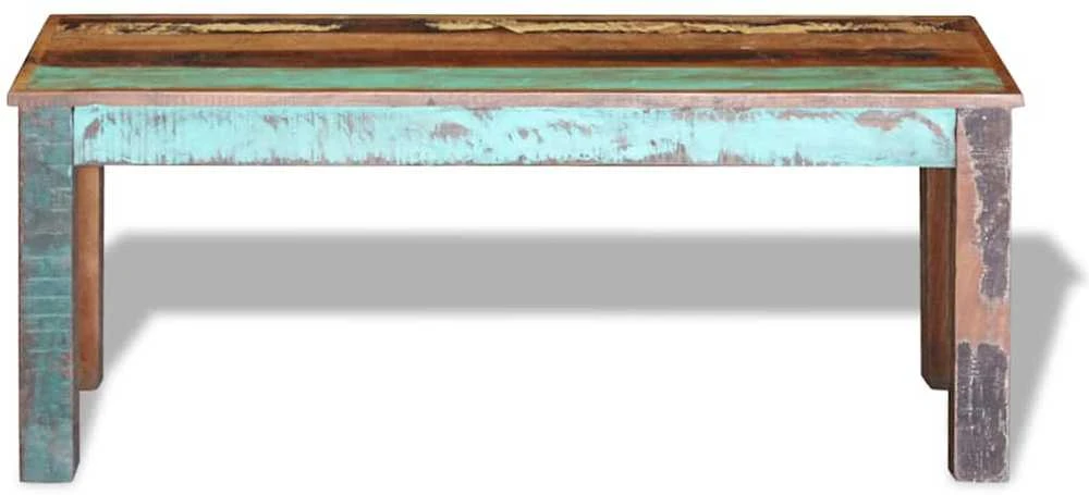 Suoliukas, perdirbtos medienos masyvas, 110x35x45 cm