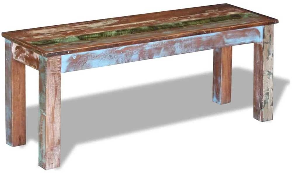 Suoliukas, perdirbtos medienos masyvas, 110x35x45 cm