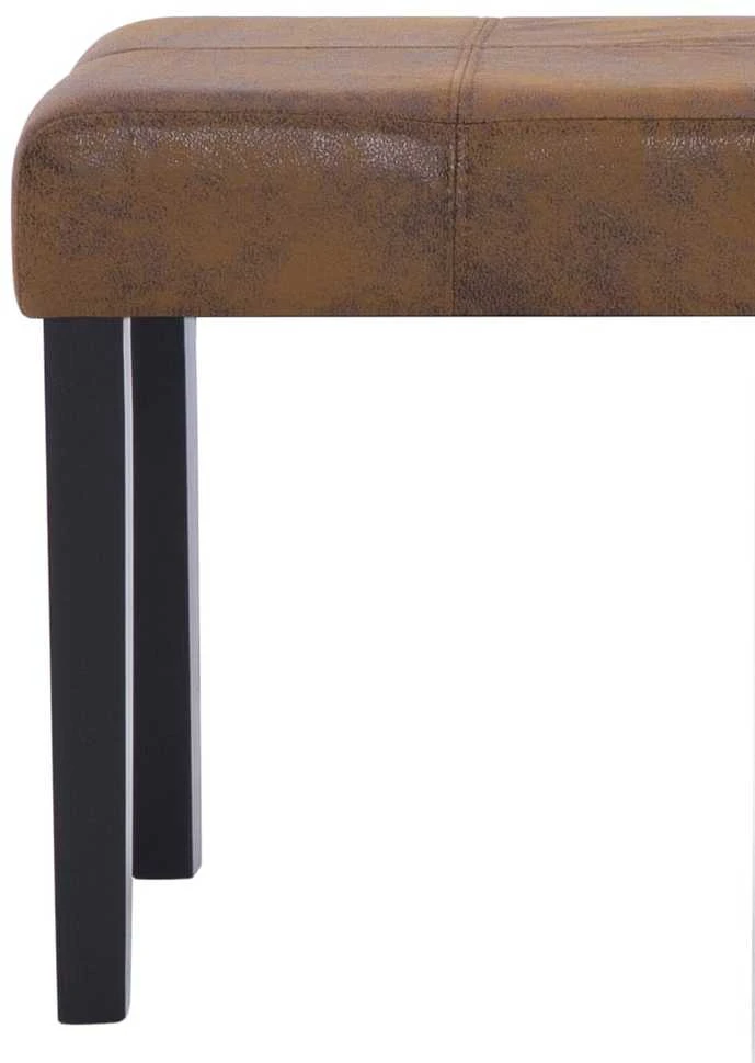 Suoliukas, rudas, 106cm, dirbtinė versta oda