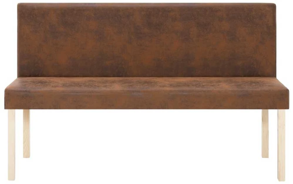 Suoliukas, rudas, 139,5cm, dirbtinė versta oda