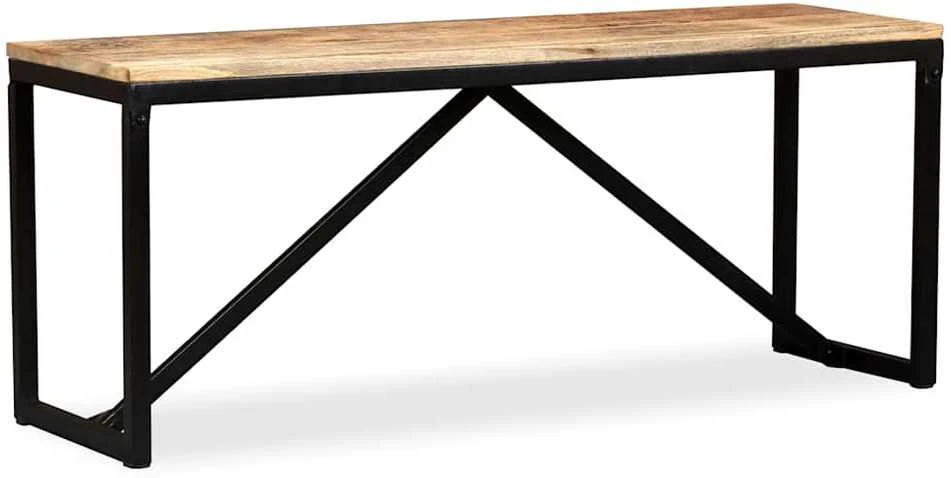 Suoliukas, tvirta mango mediena, 110x35x45cm