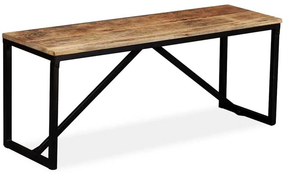 Suoliukas, tvirta mango mediena, 110x35x45cm