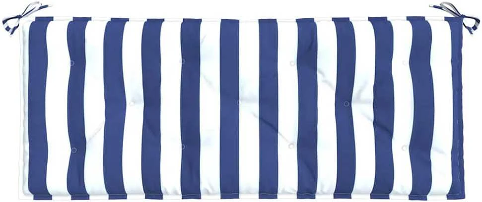 Suoliuko pagalvėlės, 2vnt., mėlynos/baltos, 120x50x7cm, audinys